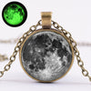 Birth Moon Bracelet Glow In The Dark Moon Phase Silver Chain Bracelet Glowing Birthday Moon Jewelry Lunar Phase Bracelets Charm